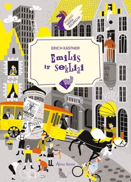 Emilis ir sekliai cover