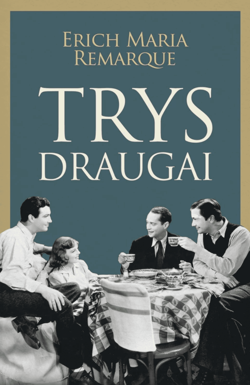 Trys draugai cover