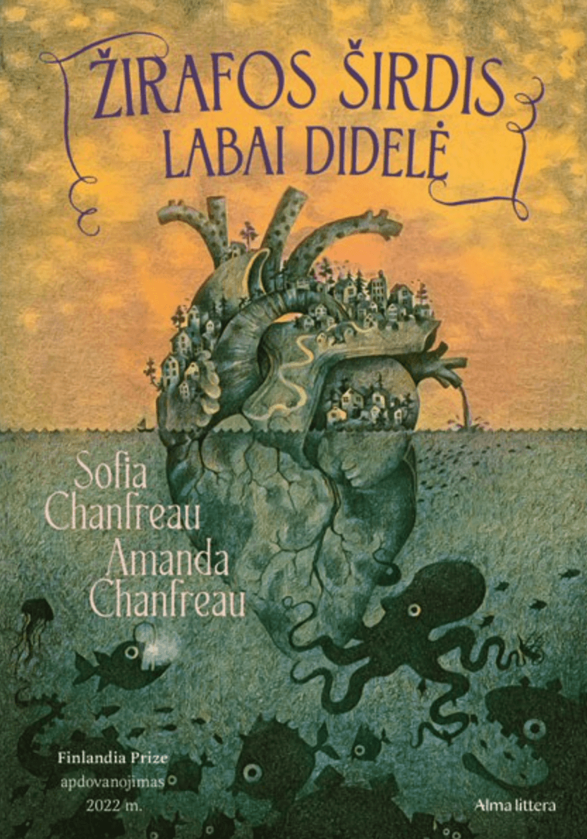 Žirafos širdis labai didelė cover