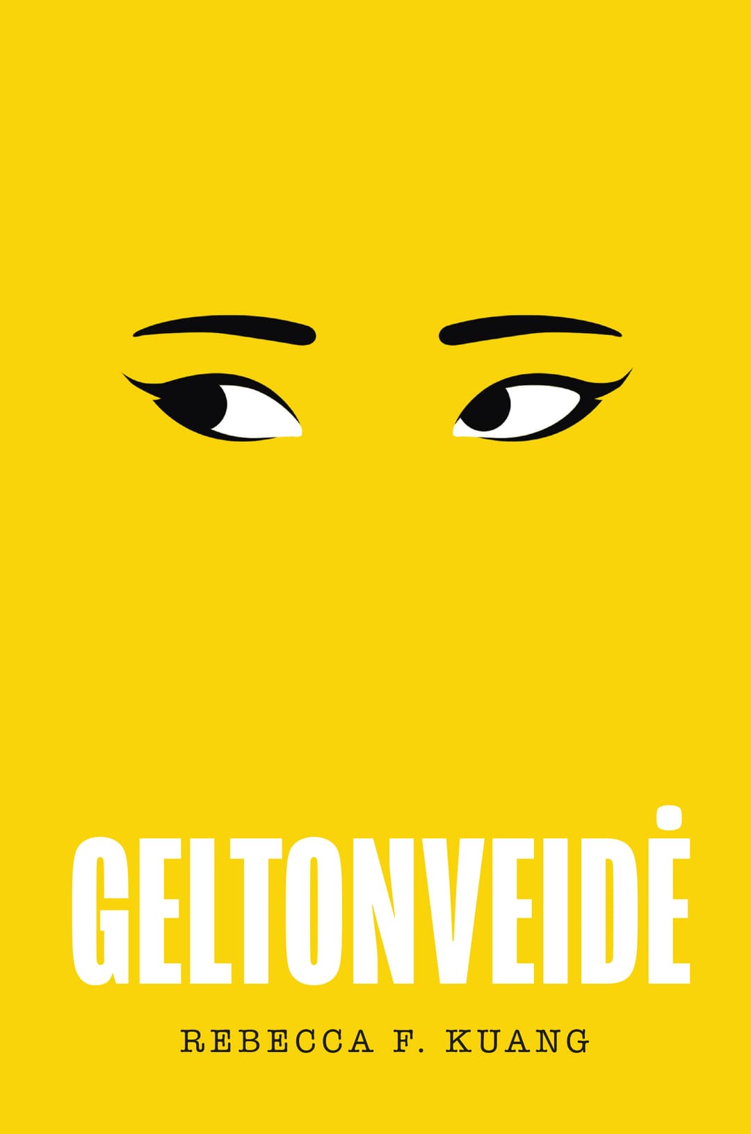 Geltonveidė cover