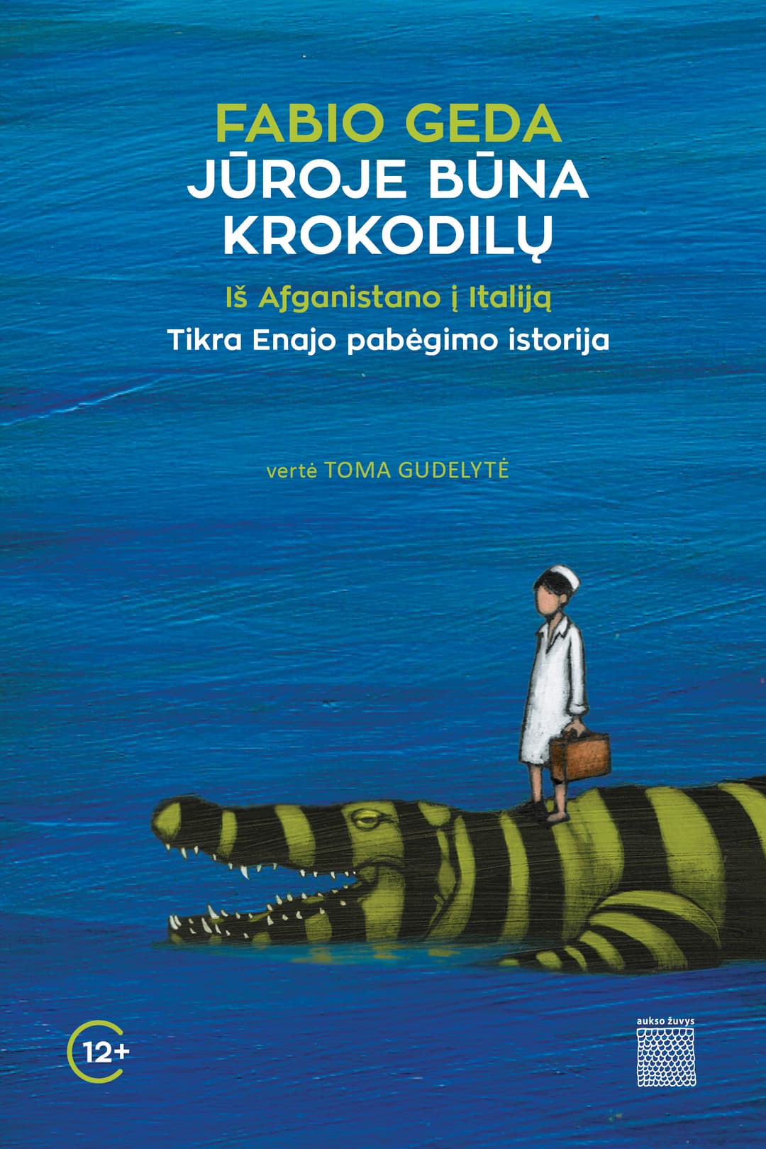 Jūroje būna krokodilų cover