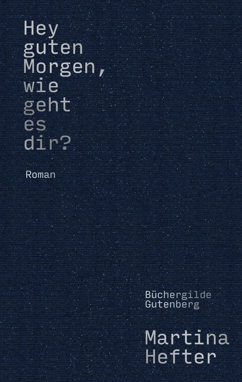 Hey guten Morgen, wie geht es dir?