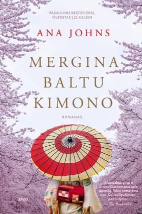 Mergina baltu kimono