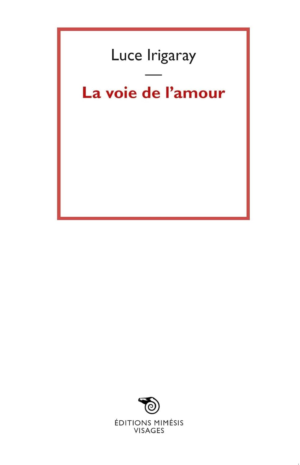 La voie de l’amour cover