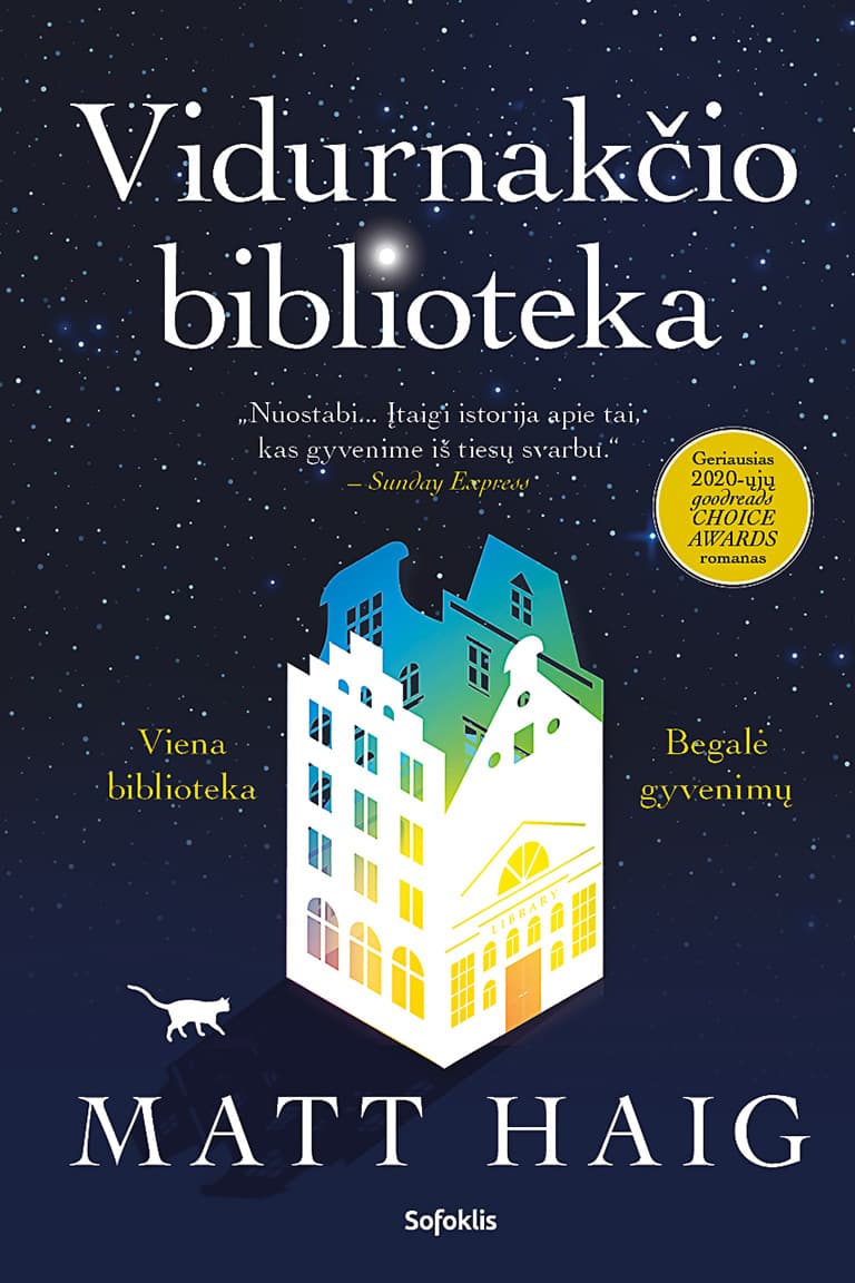 Vidurnakčio biblioteka cover