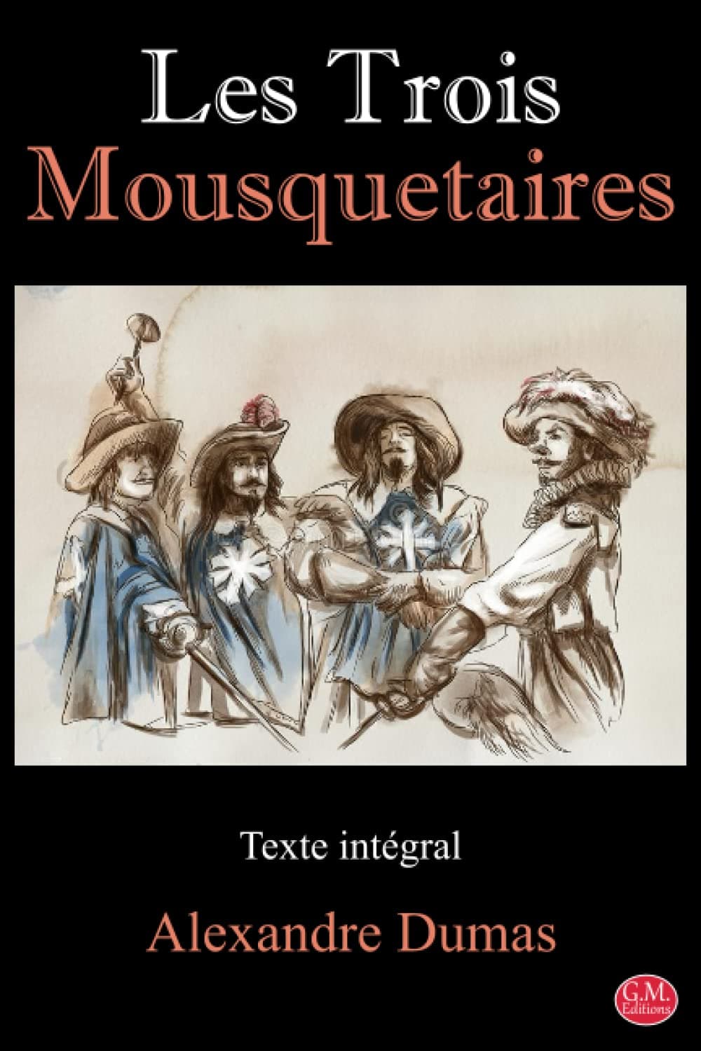 Couverture de Les trois mousquetaires