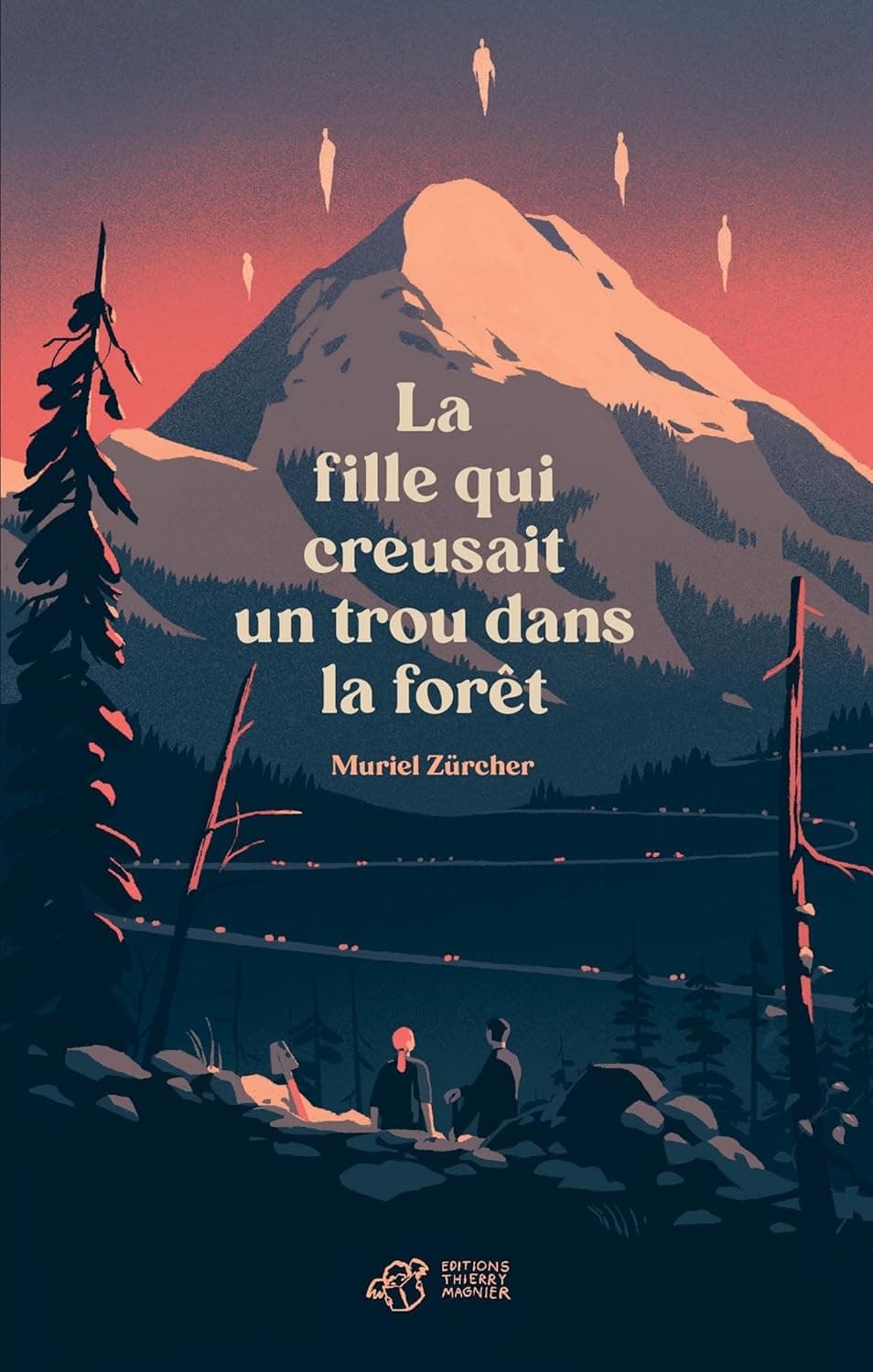 La fille qui creusait un trou dans la forêt cover