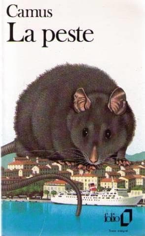 Couverture de La peste