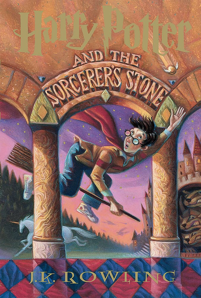 Couverture de Harry Potter and the Sorcerer's Stone