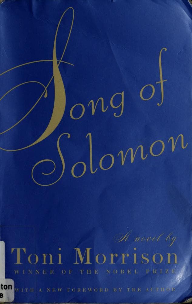 Couverture de Song of Solomon