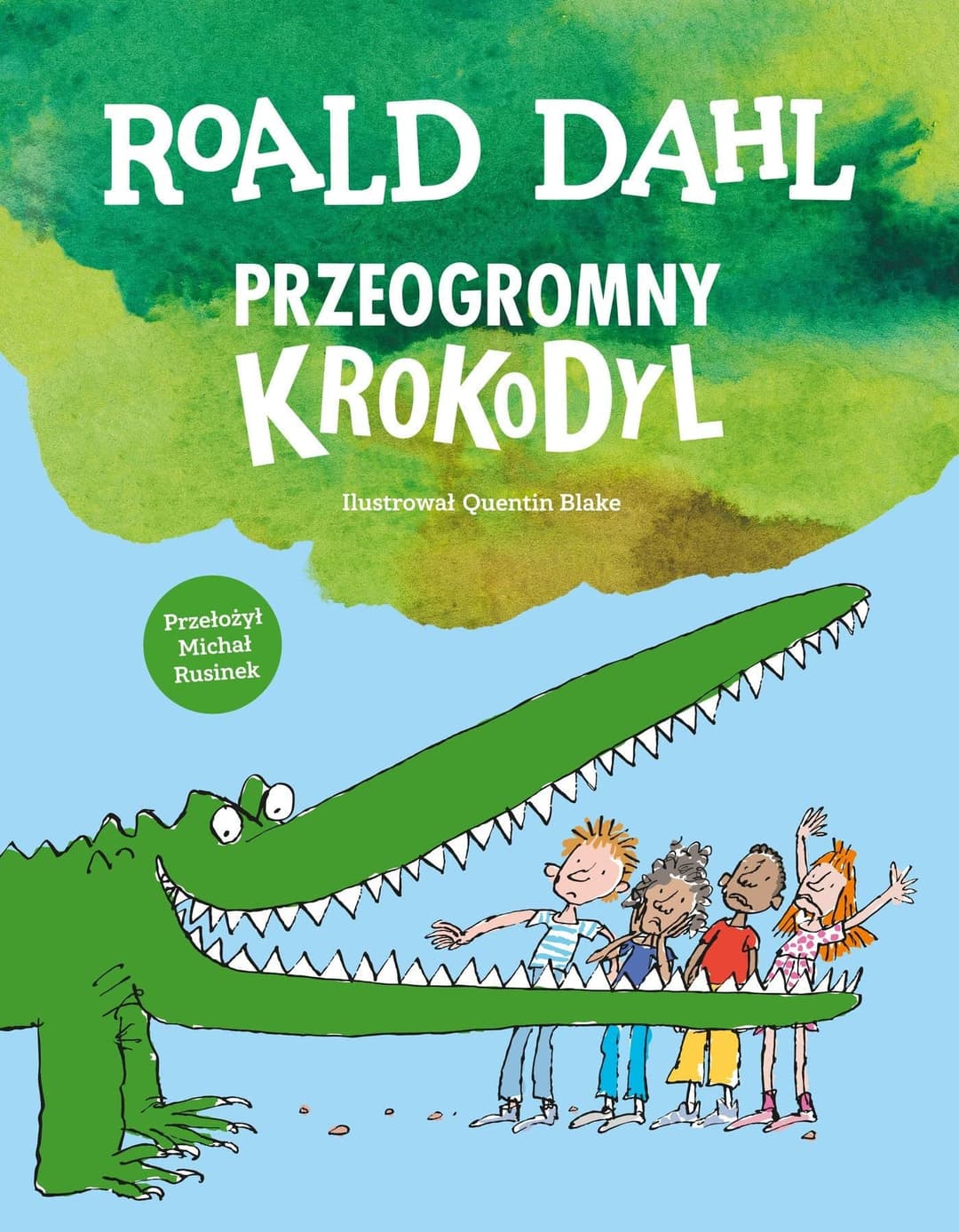 Couverture de Przeogromny krokodyl
