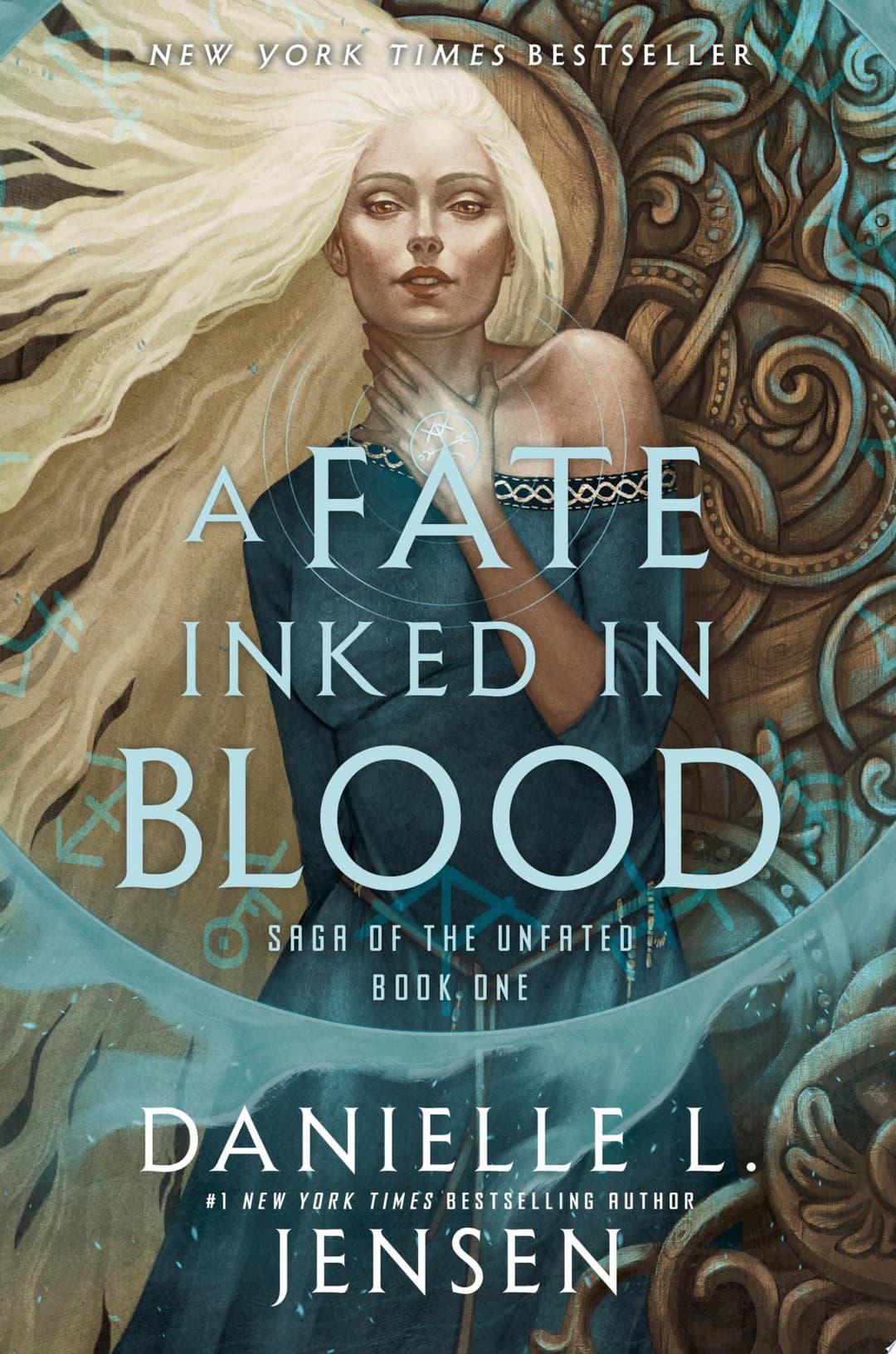 Couverture de A Fate Inked in Blood Book One of the Saga of the Unfated