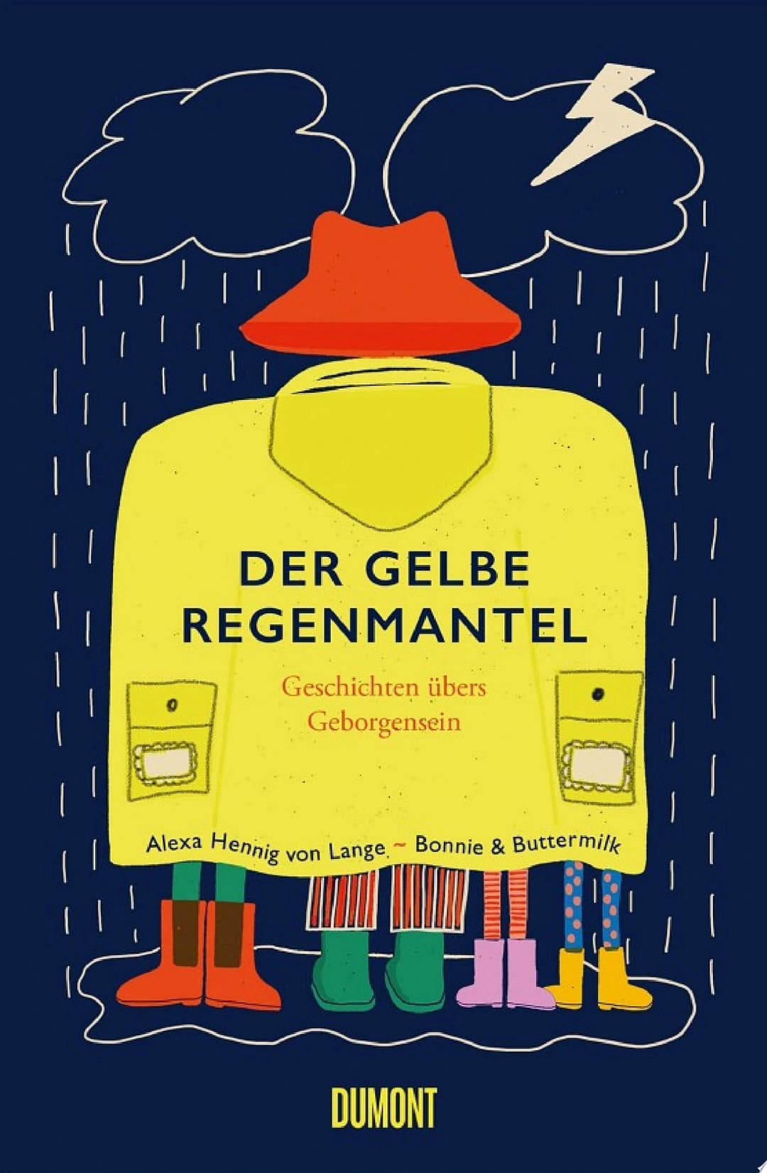 Couverture de Der gelbe Regenmantel Geschichten übers Geborgensein
