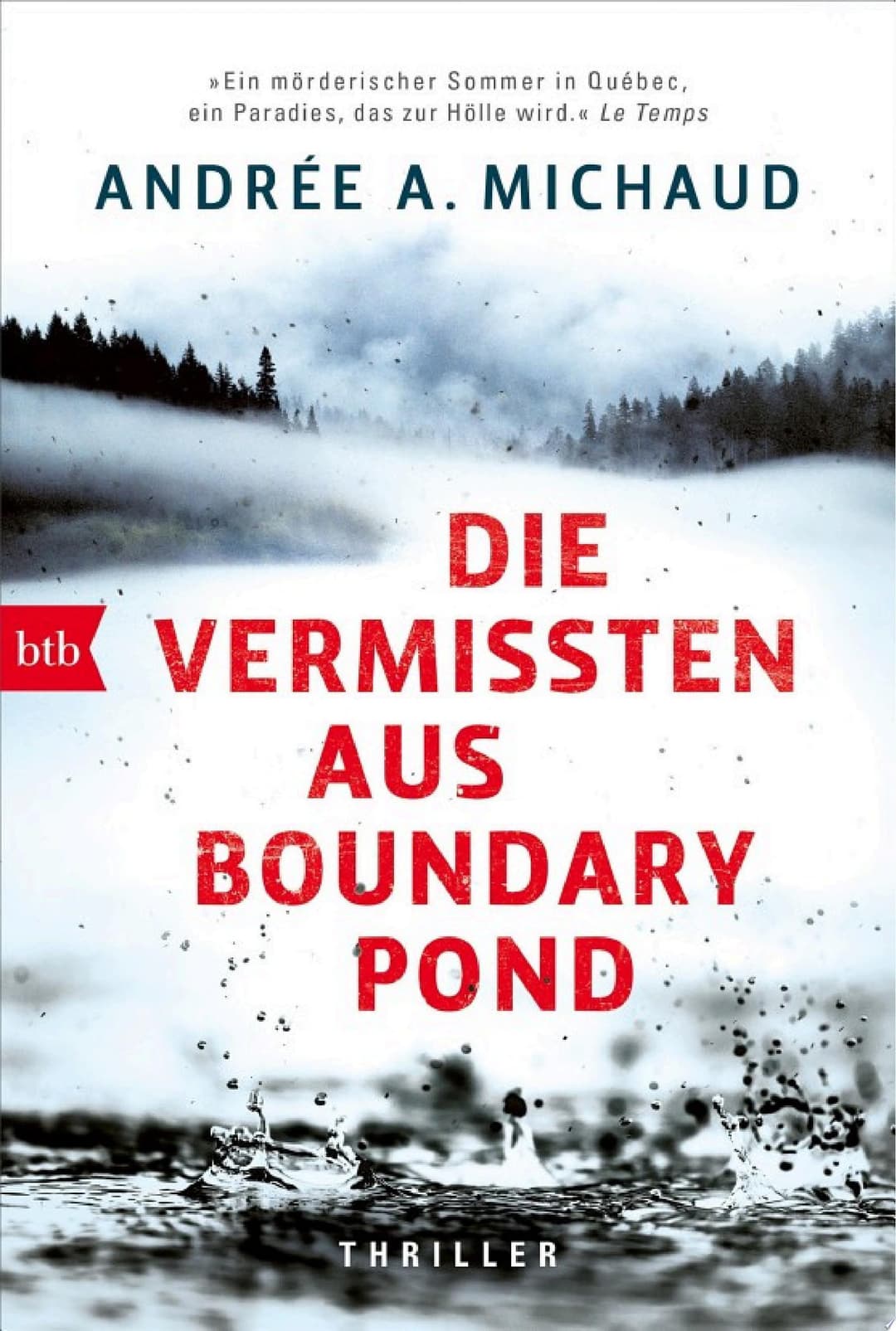 Couverture de Die Vermissten aus Boundary Pond Thriller
