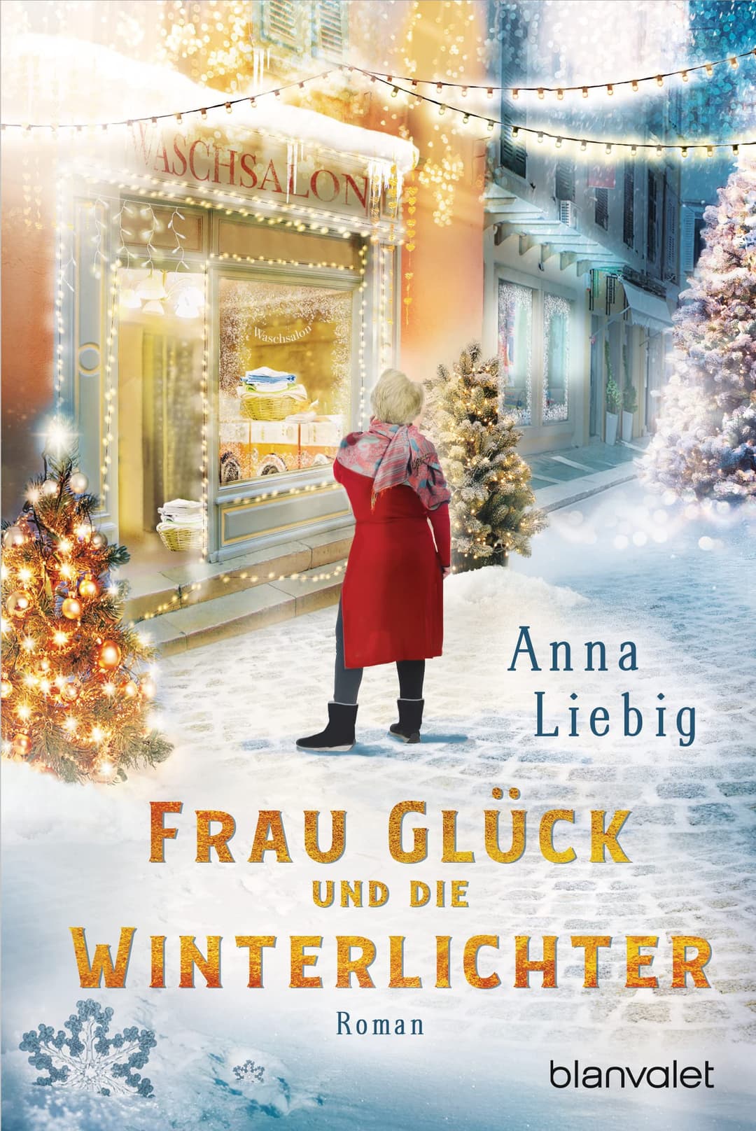 Couverture de Frau Glück und die Winterlichter Roman