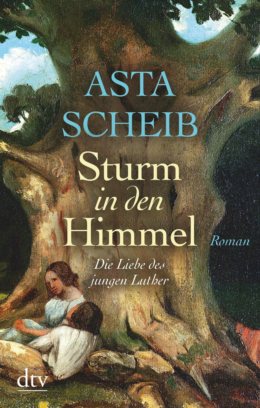 Couverture de Sturm in den Himmel die Liebe des jungen Luther : Roman
