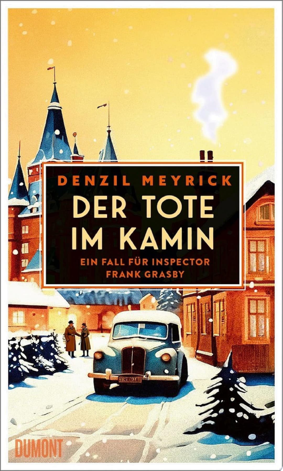 Couverture de Der Tote im Kamin Ein Fall für Inspector Frank Grasby