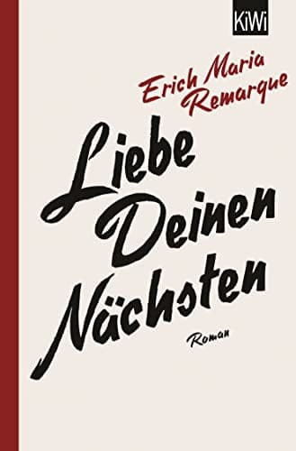 Couverture de Liebe deinen Nächsten Roman