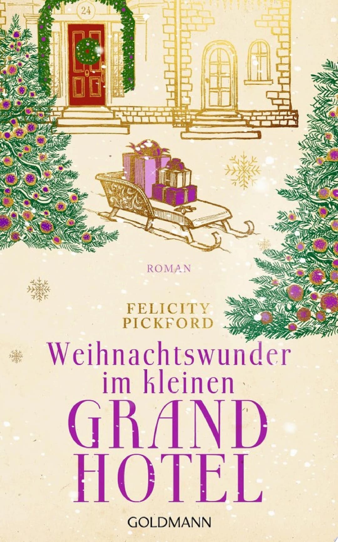 Couverture de Weihnachtswunder im kleinen Grandhotel Roman