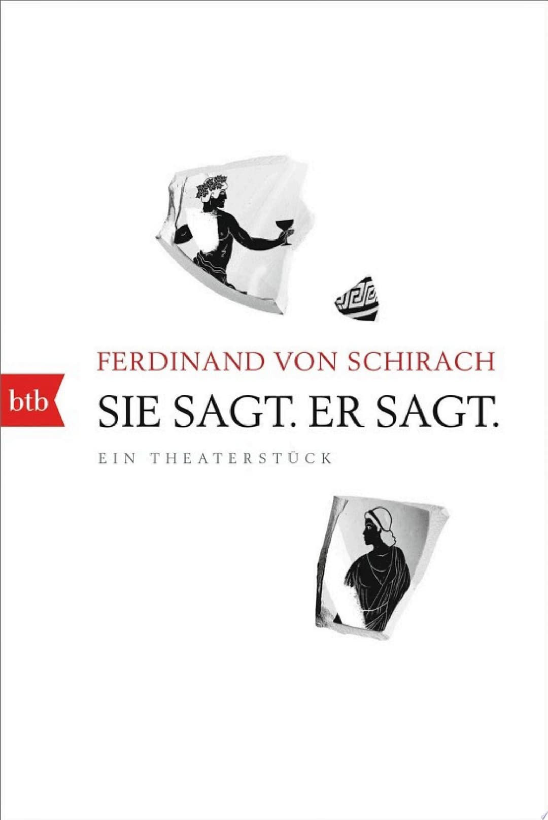 Couverture de Sie sagt. Er sagt. Ein Theaterstück
