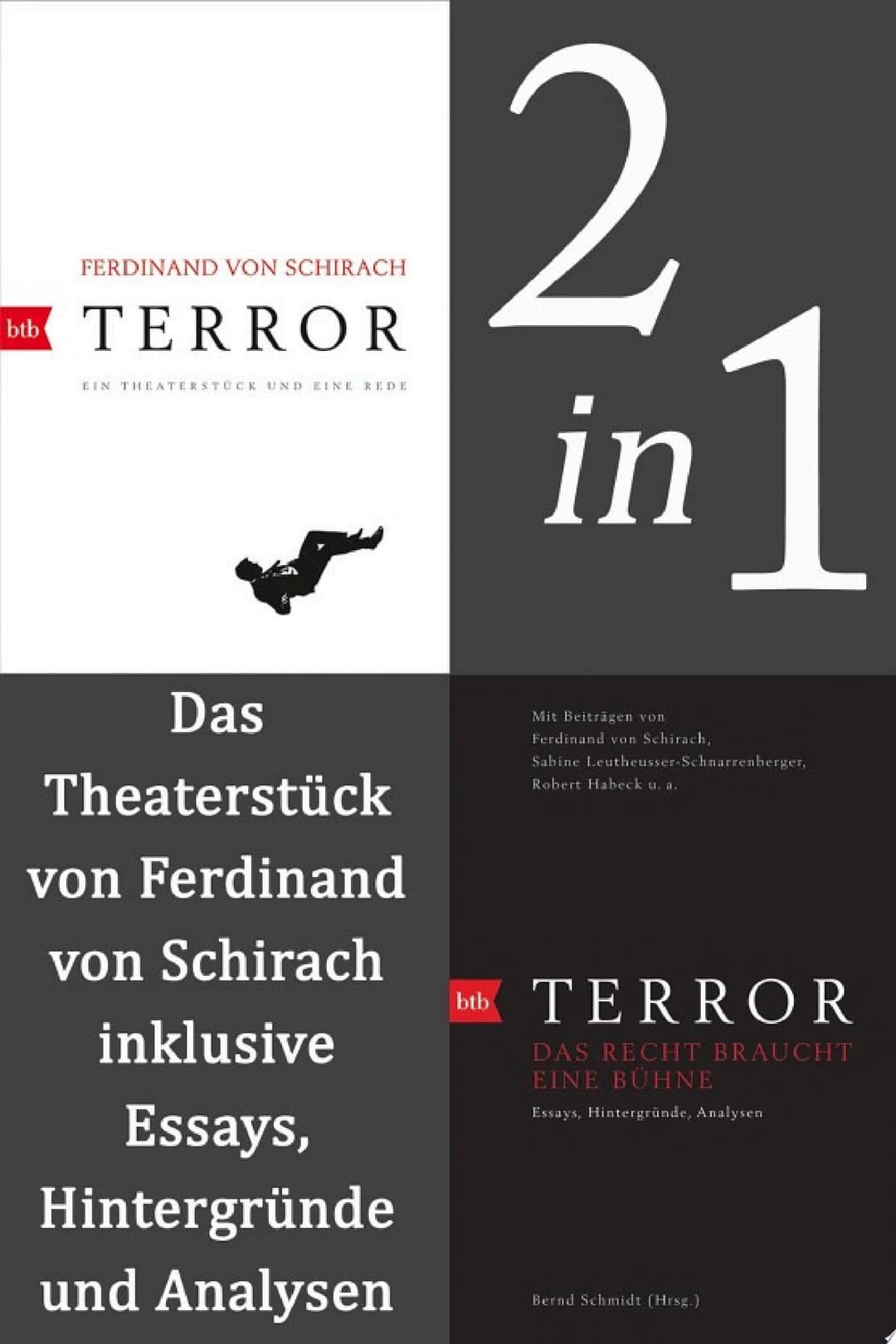 Couverture de Terror: erweiterte Ausgabe Das Theaterstück von Ferdinand von Schirach inklusive Essays, Hintergründe und Analysen