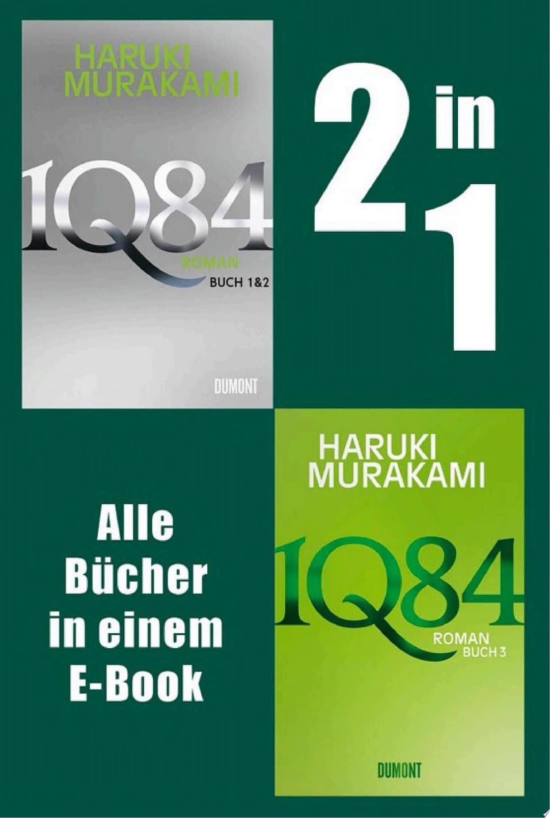 Couverture de 1Q84. Alle Bücher in einem E-Book Roman