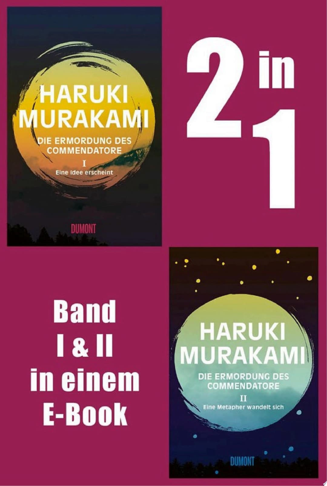 Couverture de Die Ermordung des Commendatore Band 1 und 2 Eine Idee erscheint & Eine Metapher wandelt sich. Roman