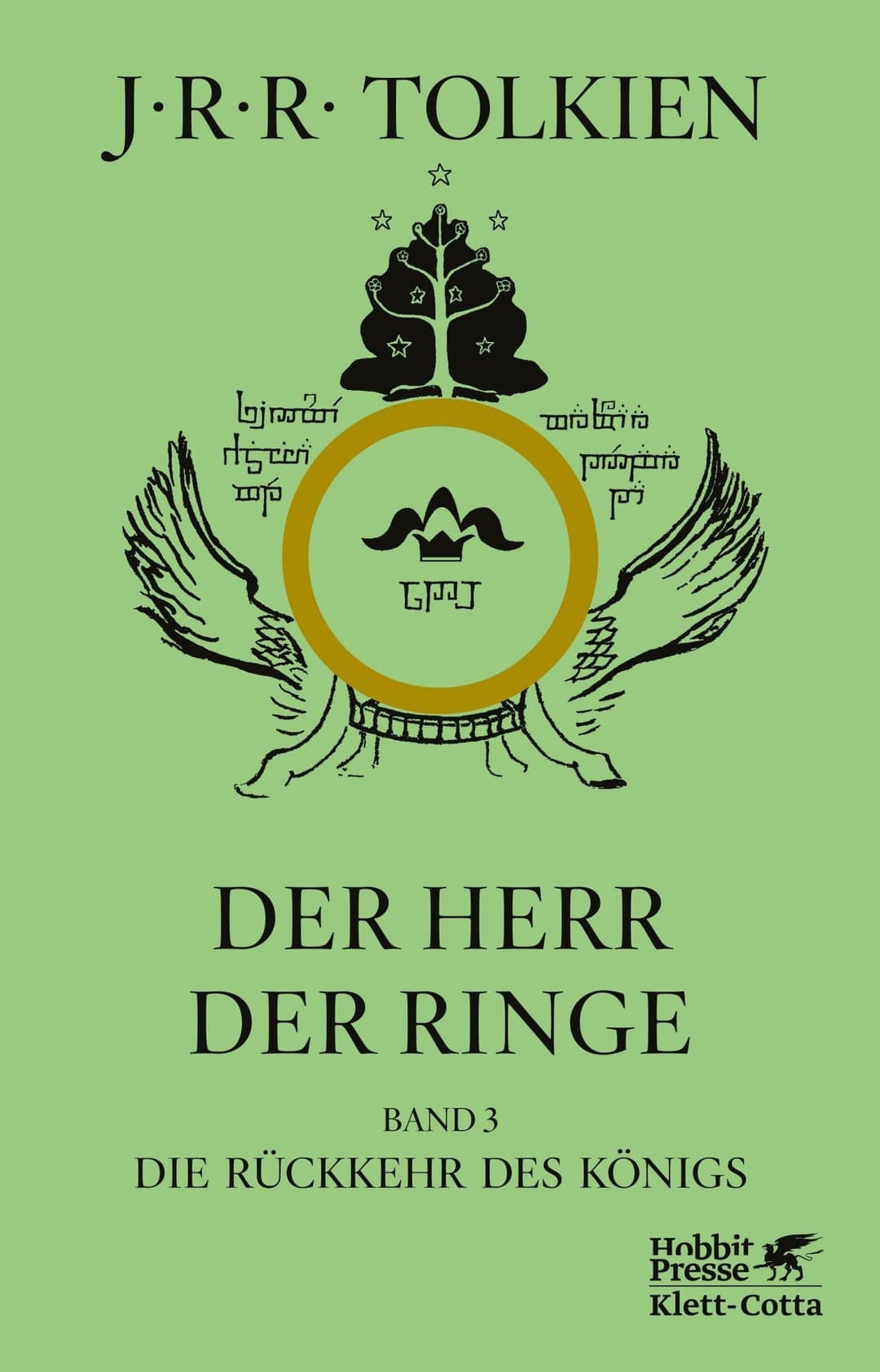Couverture de Der Herr der Ringe. Bd. 3 - Die Rückkehr des Königs (Der Herr der Ringe. Ausgabe in neuer Übersetzung und Rechtschreibung, Bd. 3) - In der überarbeiteten Übersetzung von Wolfgang Krege