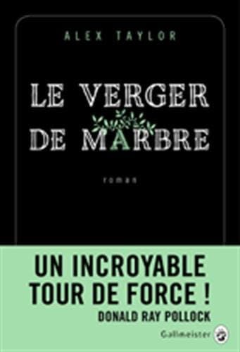 Couverture de Le verger de marbre roman
