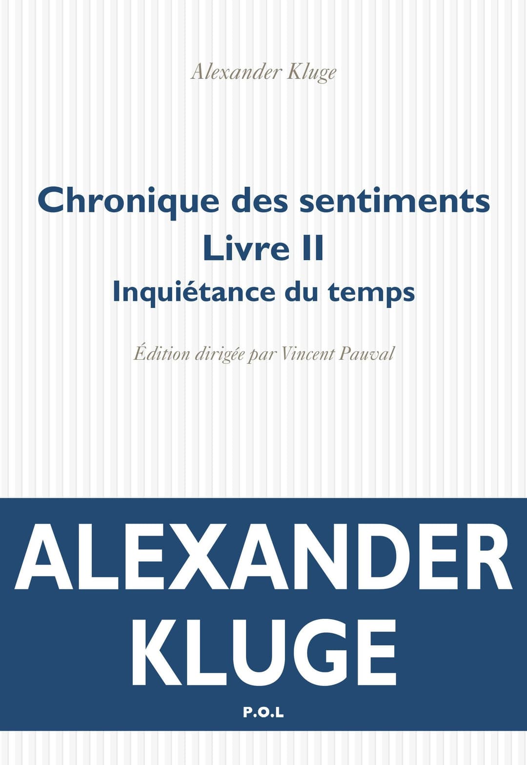 Couverture de Inquiétance du temps
