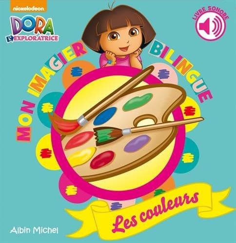 Couverture de Les couleurs Mon imagier bilingue