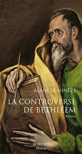 Couverture de La controverse de Bethléem de l'évangile à la Vulgate : roman historique