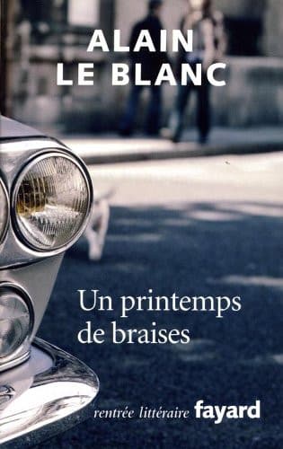 Couverture de Un printemps de braises roman