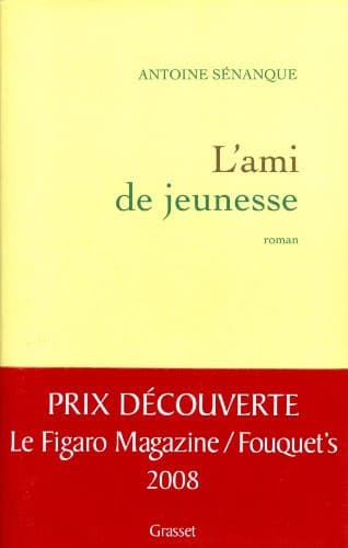 Couverture de L'ami de jeunesse roman