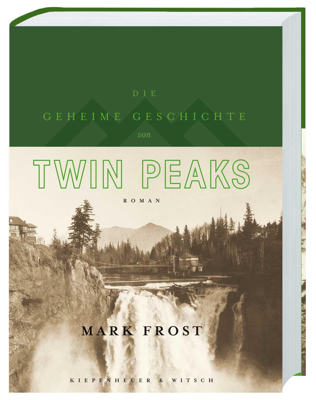 Couverture de Die geheime Geschichte von Twin Peaks