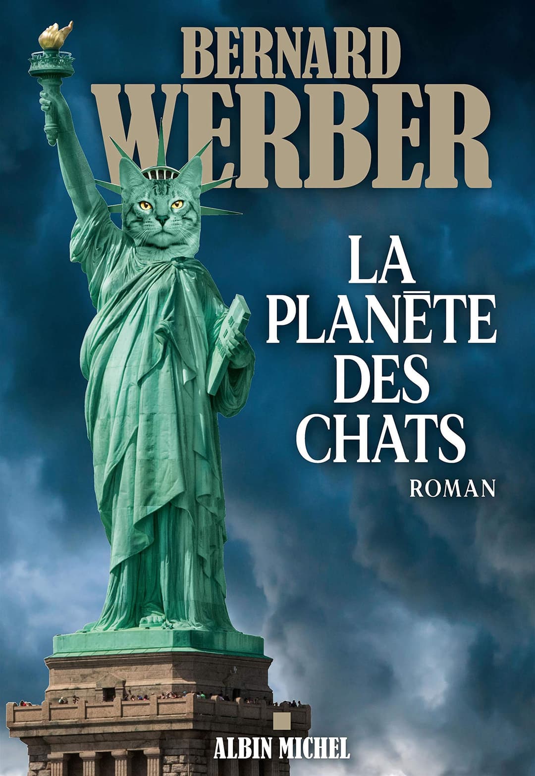 Couverture de La planète des chats roman