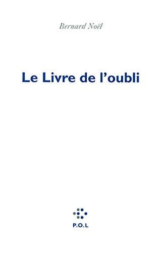 Couverture de Le livre de l'oubli