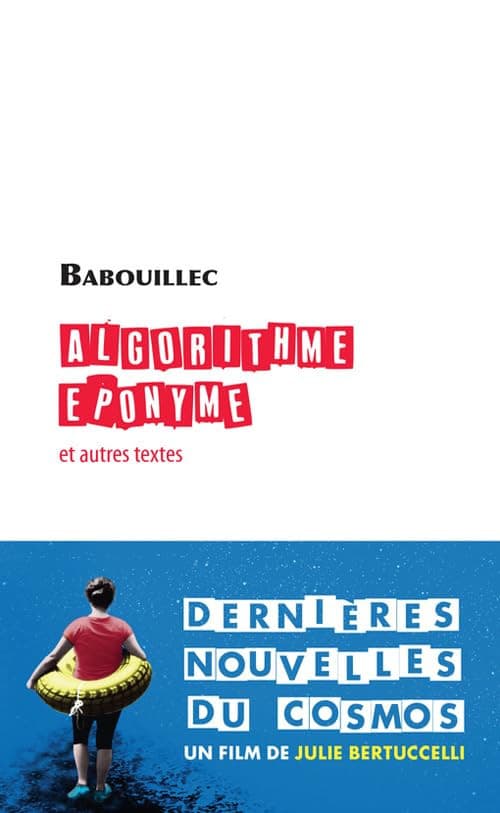 Couverture de Algorithme éponyme suivi de, Raison et acte dans la douleur du silence ; et de Je, ou, Autopsie du vivant