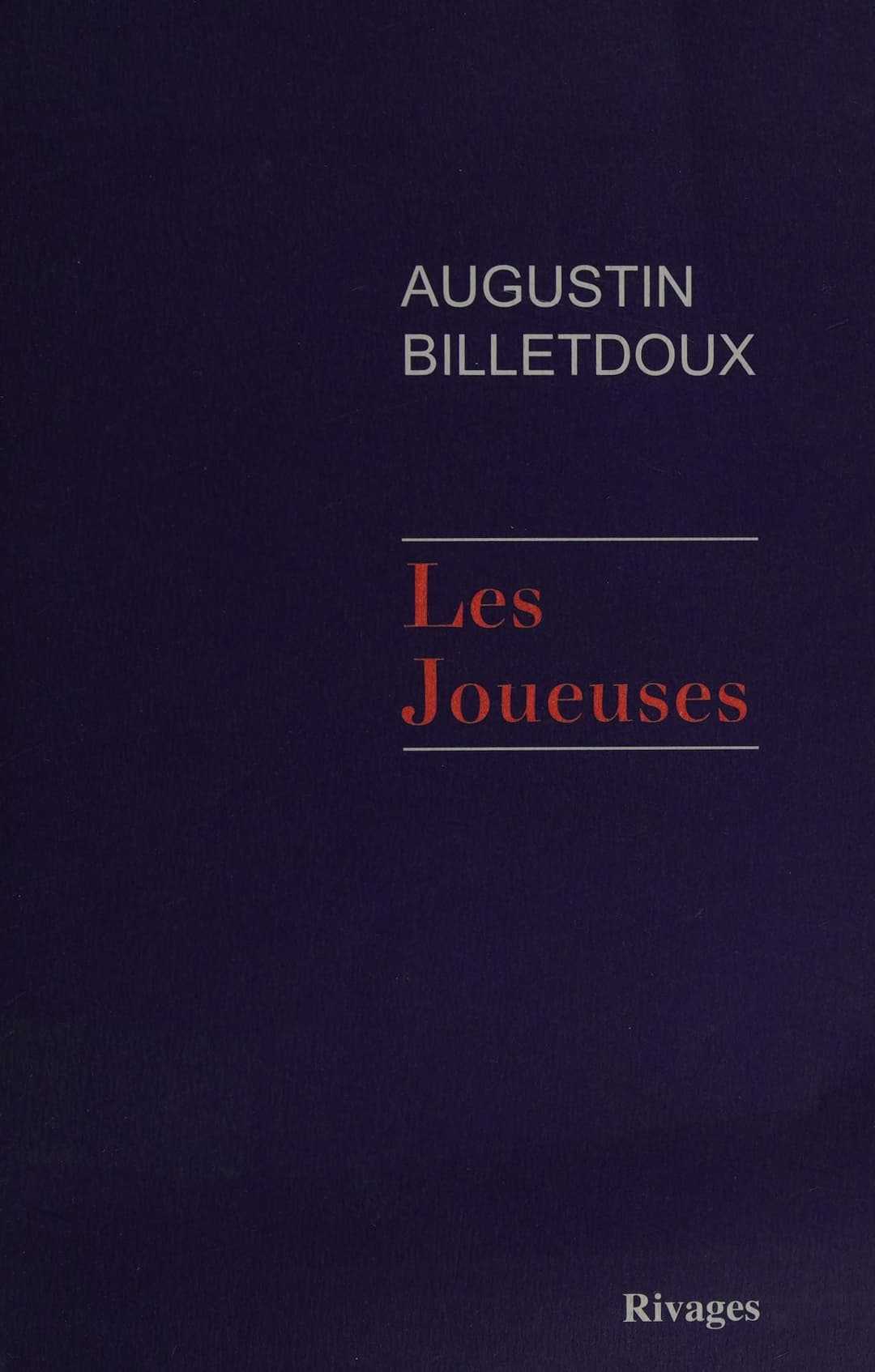 Couverture de Les joueuses roman