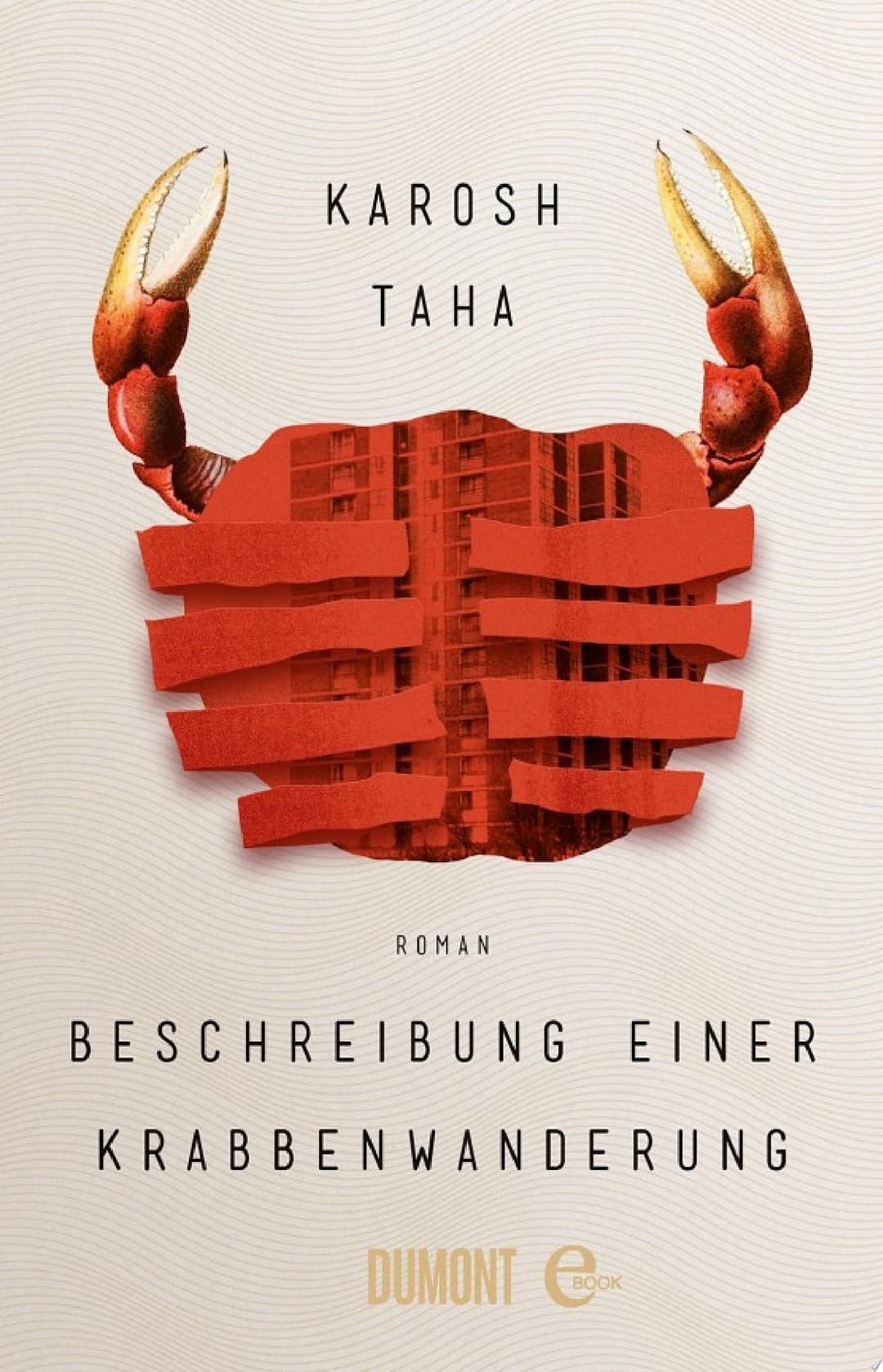 Couverture de Beschreibung einer Krabbenwanderung Roman