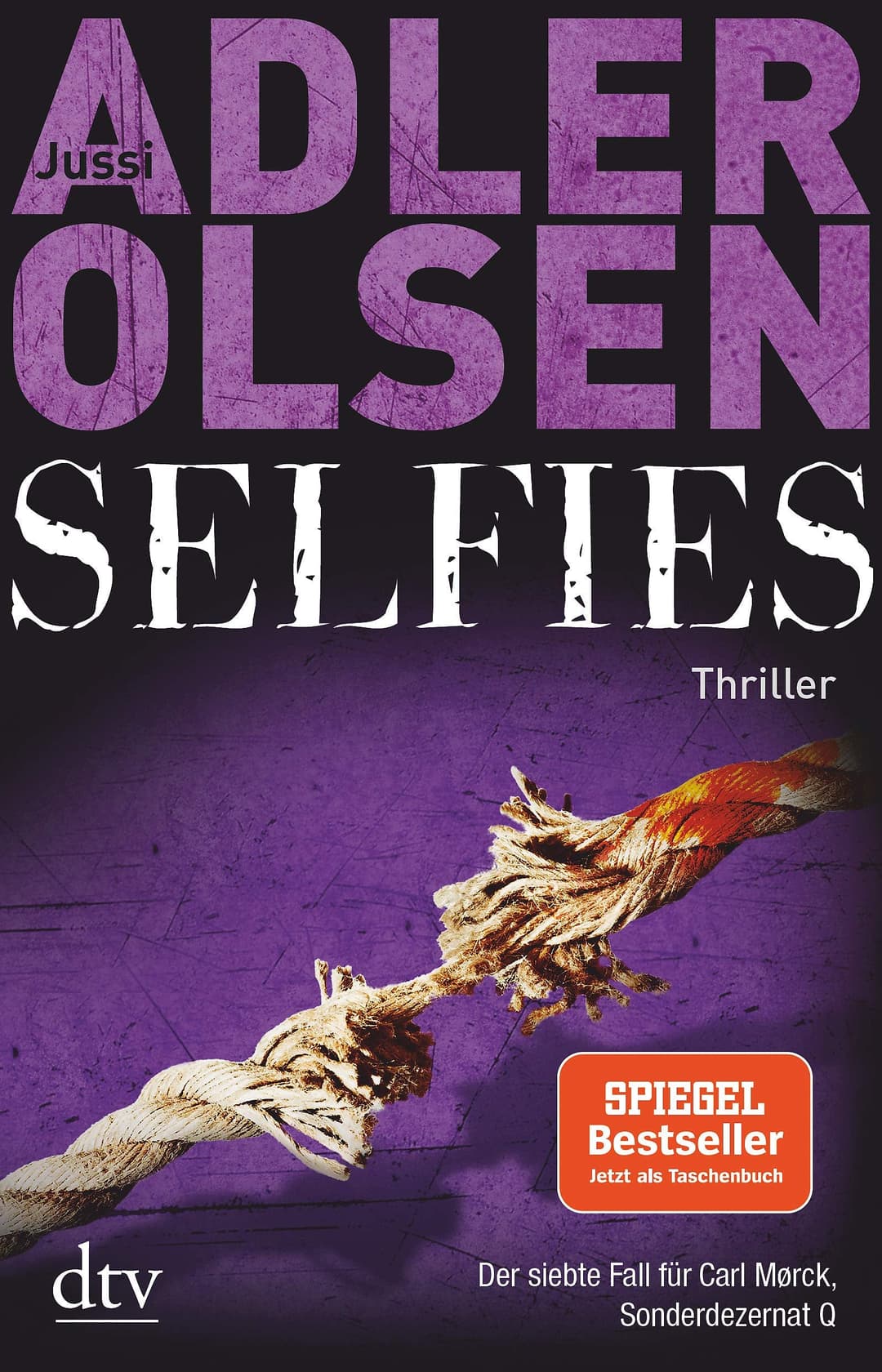 Couverture de Selfies der siebte Fall für Carl Mørck, Sonderdezernat Q : Thriller