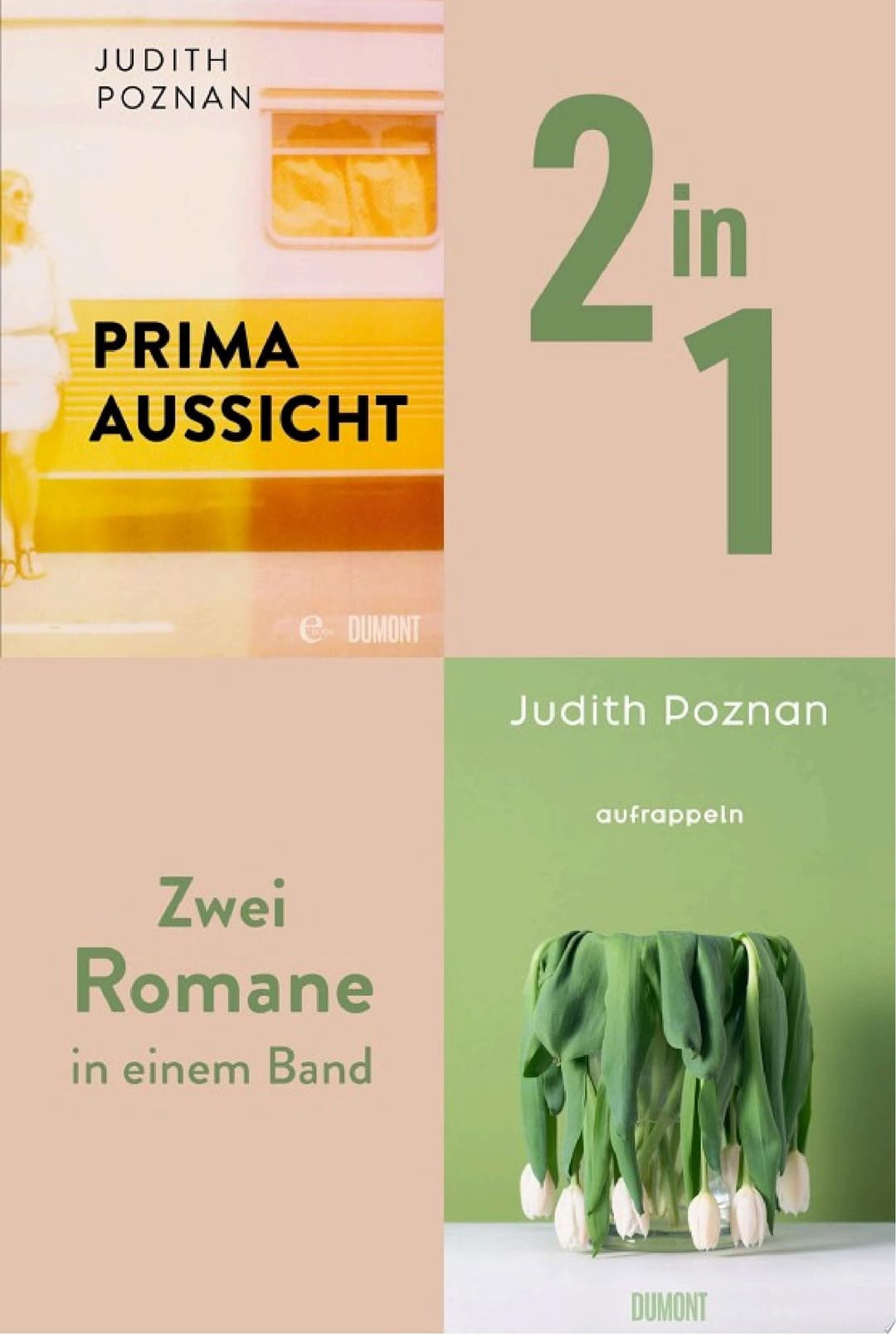 Couverture de Prima Aussicht & Aufrappeln Zwei Romane in einem Band