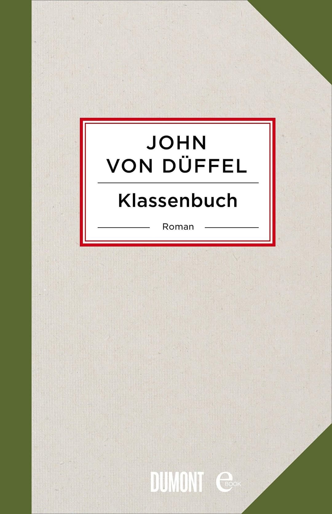 Couverture de Klassenbuch - Roman