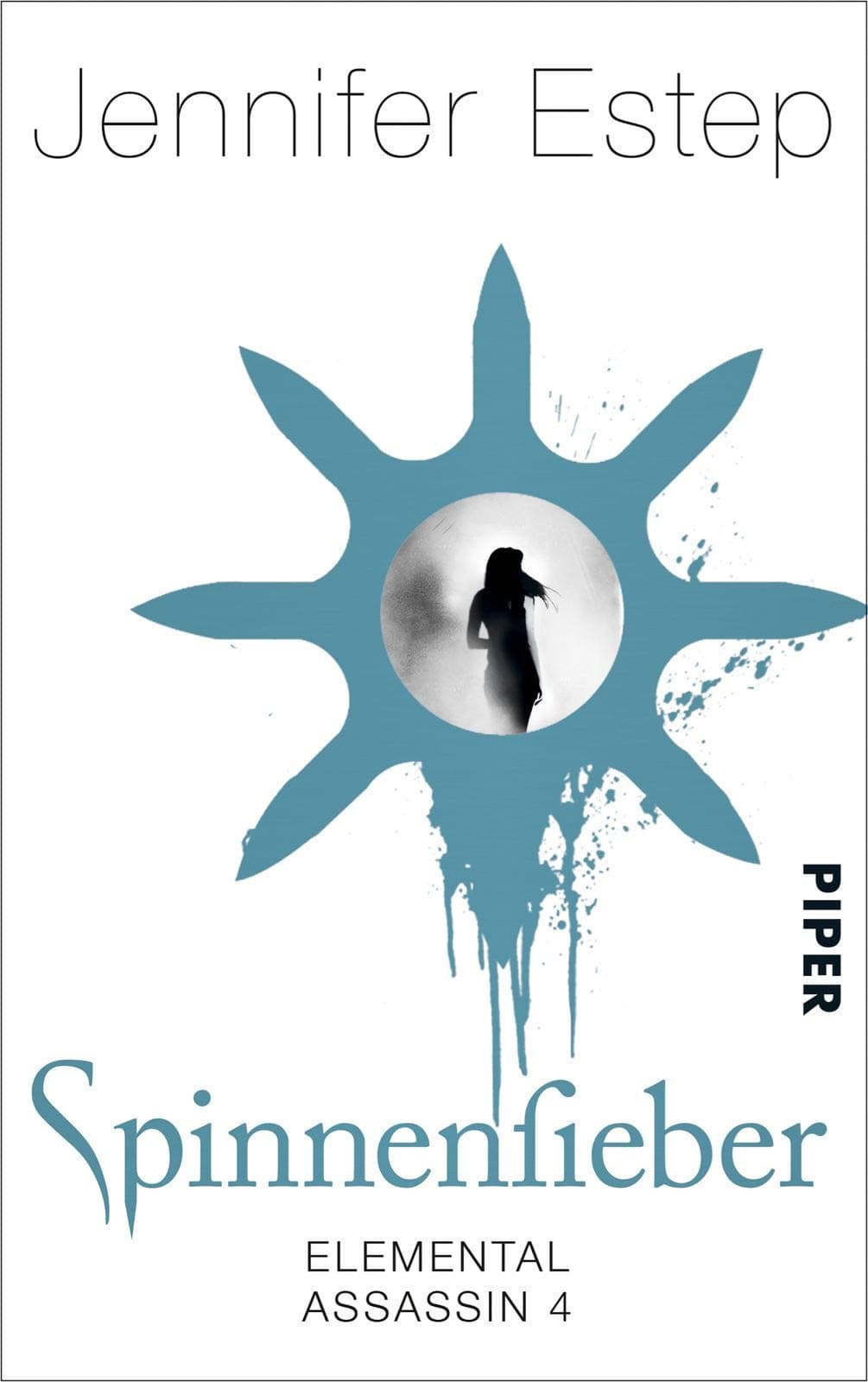 Couverture de Spinnenfieber Elemental Assassin 04
