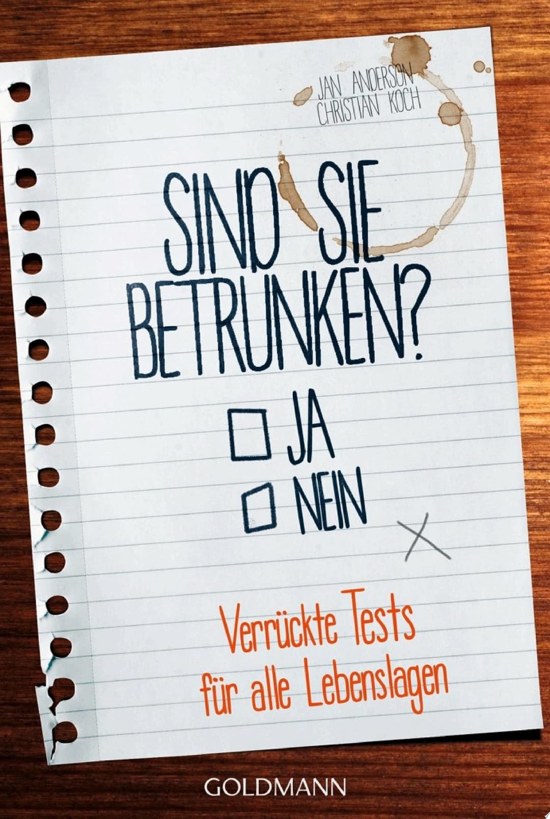 Couverture de Sind Sie betrunken? Verrückte Tests für alle Lebenslagen