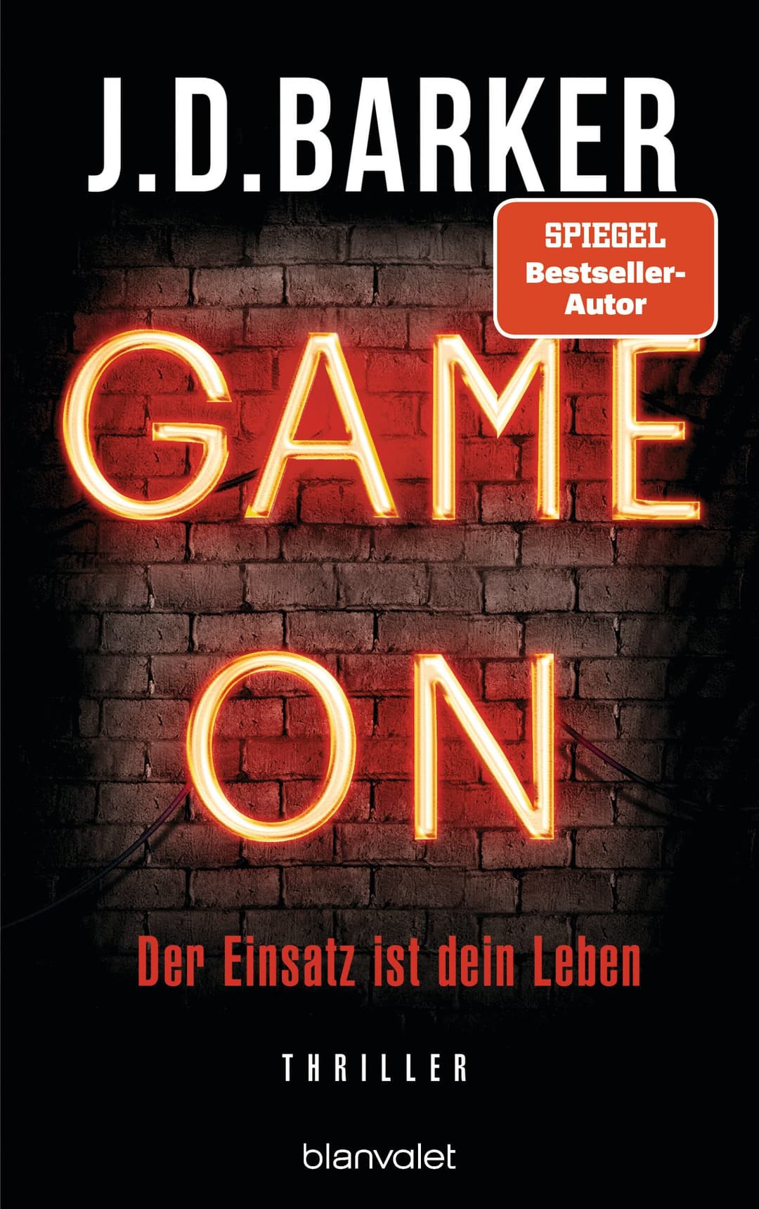 Couverture de Game on - der Einsatz ist dein Leben Thriller