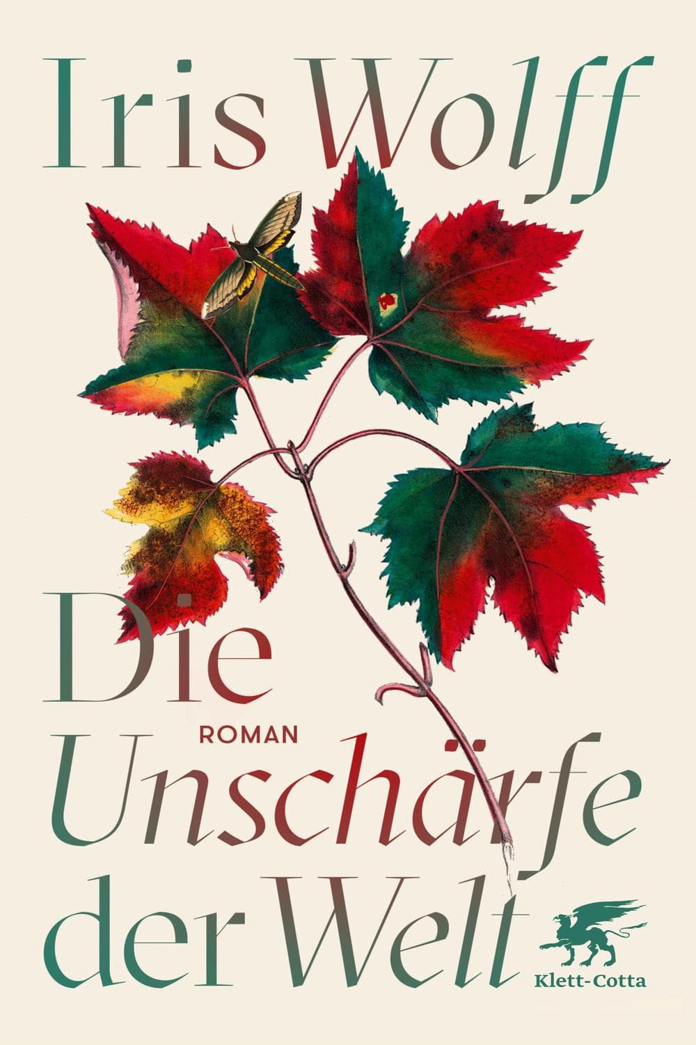 Couverture de Die Unschärfe der Welt Roman