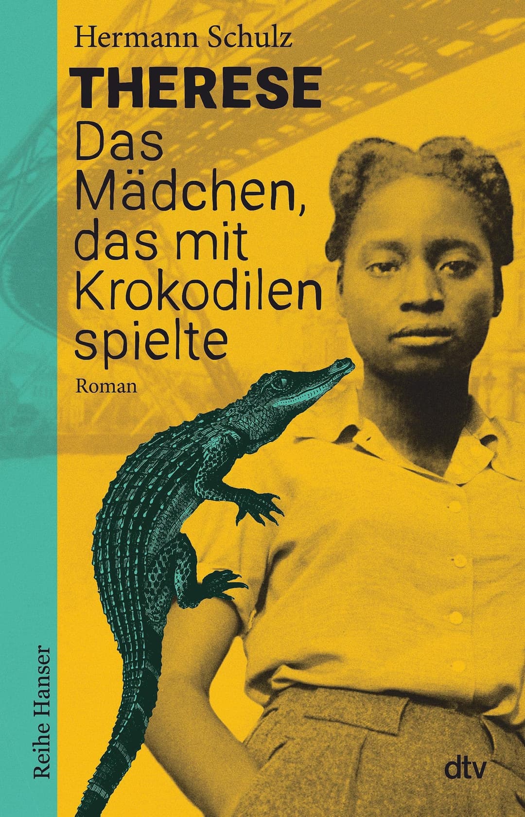 Couverture de Therese das Mädchen, das mit Krokodilen spielte : ein deutsch-afrikanisches Leben : Roman