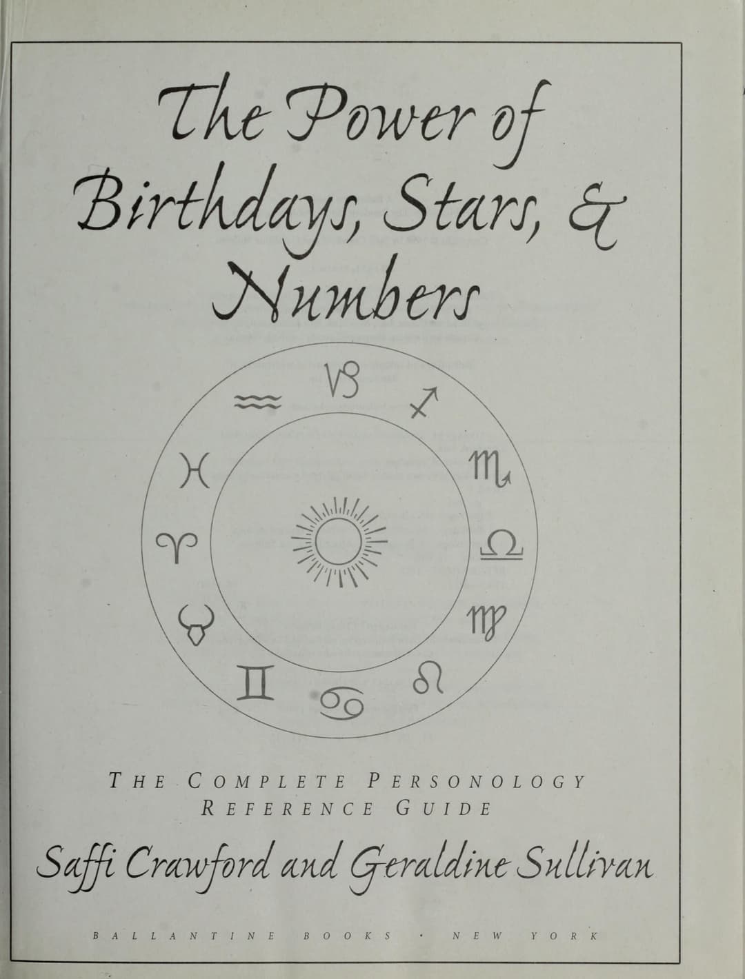 Couverture de The Power of Birthdays, Stars, and Numbers The Complete Personology Reference Guide