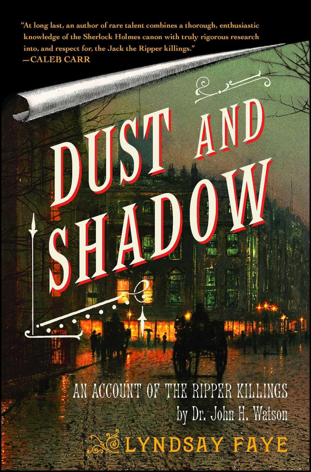 Couverture de Dust and Shadow An Account of the Ripper Killings by Dr. John H. Watson